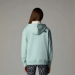 Cheap The North Face Oversized Light Hættetrøje Med Lynlås Til Piger Muted Pine
