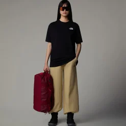 Sale The North Face Oversized Simple Dome T-shirt Til Damer TNF Black