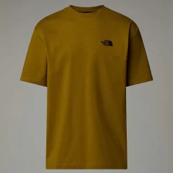 Clearance The North Face Oversized Simple Dome T-shirt Til Herrer Moss Green