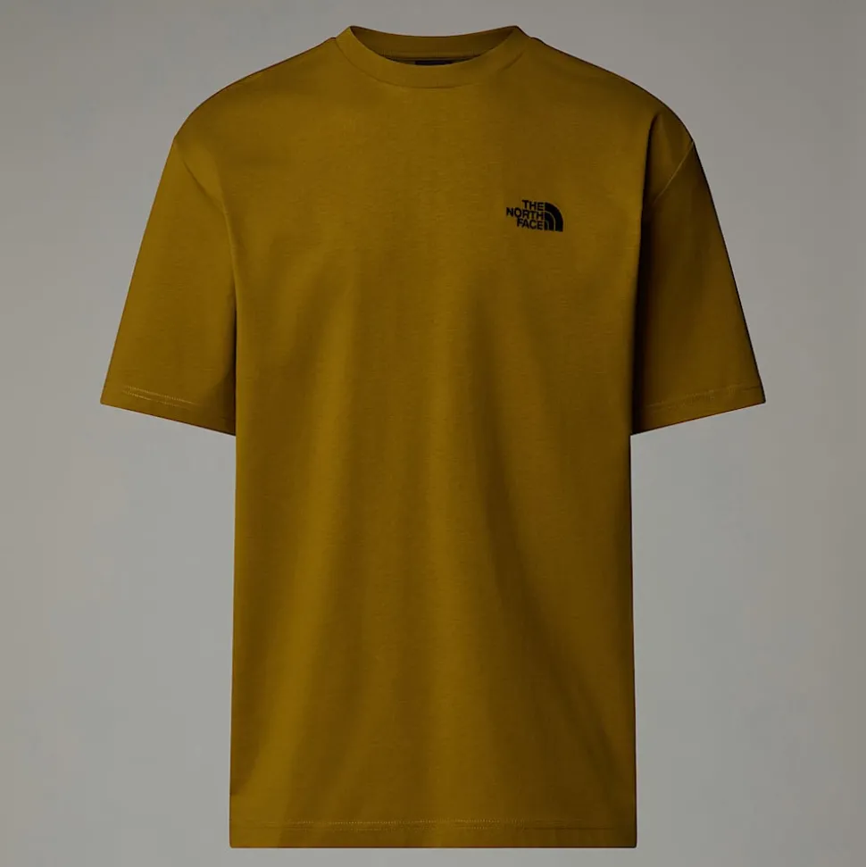 Clearance The North Face Oversized Simple Dome T-shirt Til Herrer Moss Green