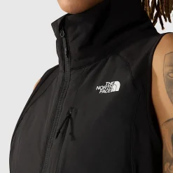Hot The North Face Packable Hybrid Vest Til Damer TNF Black