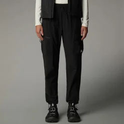 Sale The North Face Packable Regular Straight Joggingbukser Til Damer TNF Black