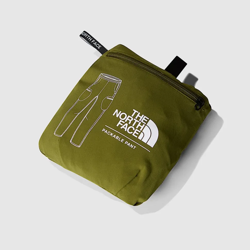 Best Sale The North Face Packable Regular Straight Joggingbukser Til Damer Forest Olive