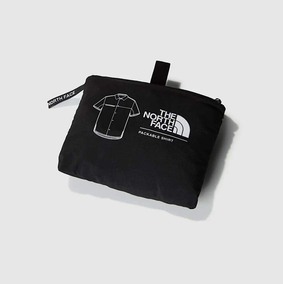 Online The North Face Packable Skjorte Til Herrer TNF Black