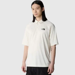 Clearance The North Face Pakvenlig LIGHTRANGE™ Polotrøje Til Herrer White Dune