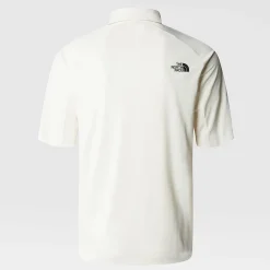 Clearance The North Face Pakvenlig LIGHTRANGE™ Polotrøje Til Herrer White Dune