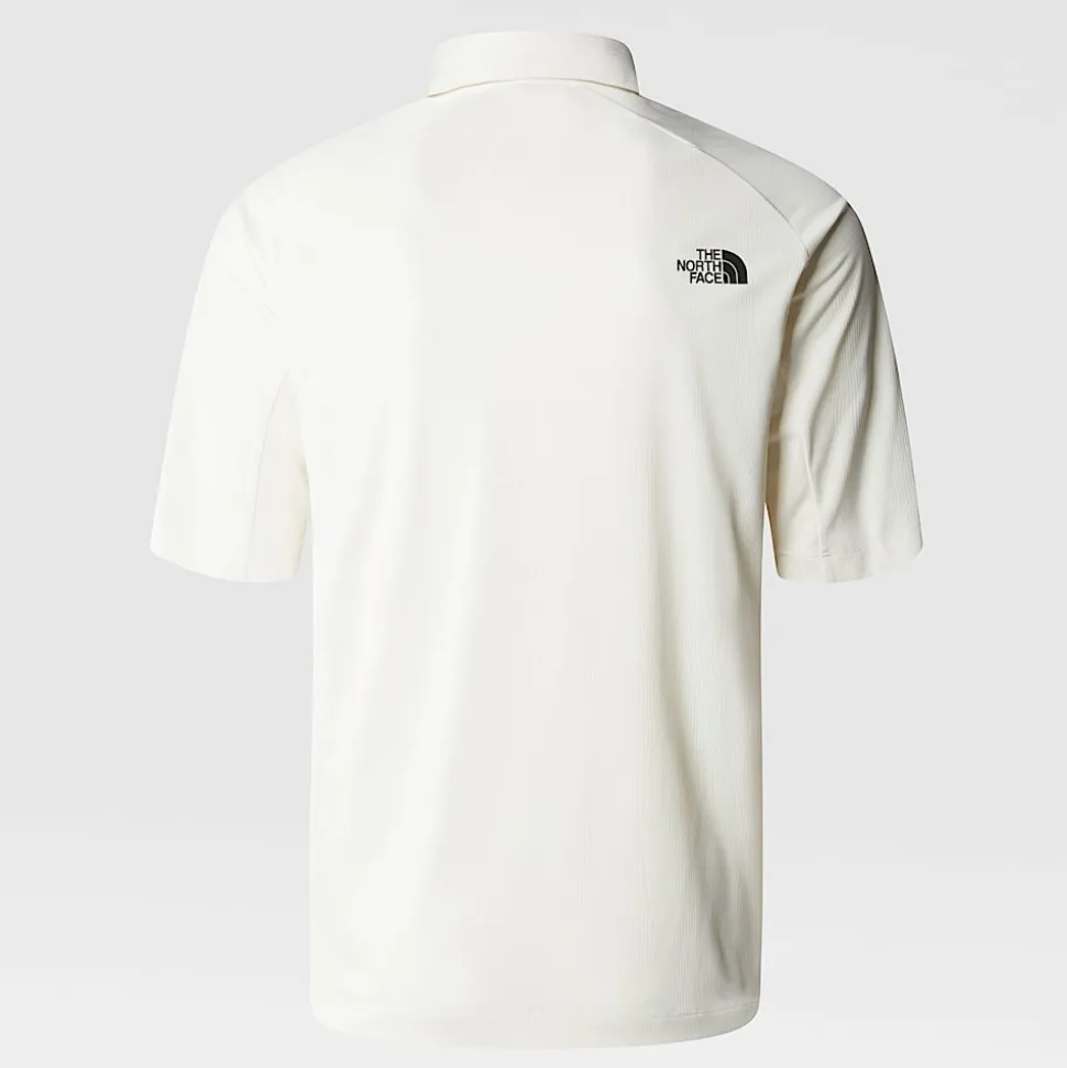 Clearance The North Face Pakvenlig LIGHTRANGE™ Polotrøje Til Herrer White Dune