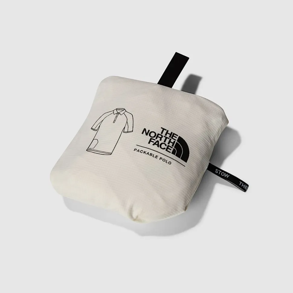 Clearance The North Face Pakvenlig LIGHTRANGE™ Polotrøje Til Herrer White Dune