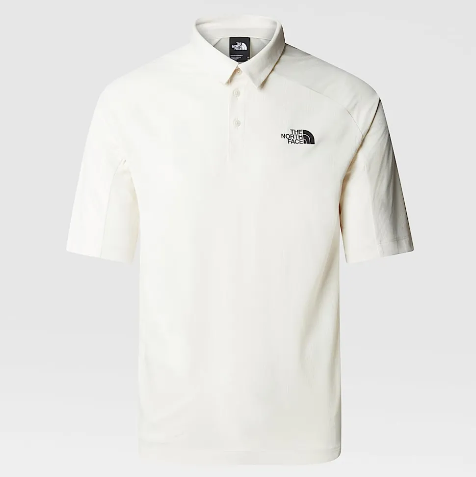 Clearance The North Face Pakvenlig LIGHTRANGE™ Polotrøje Til Herrer White Dune