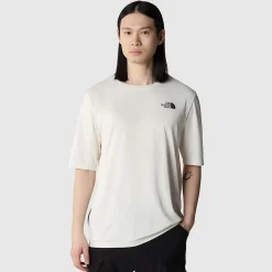 Flash Sale The North Face Pakvenlig LIGHTRANGE™ T-shirt Til Herrer White Dune