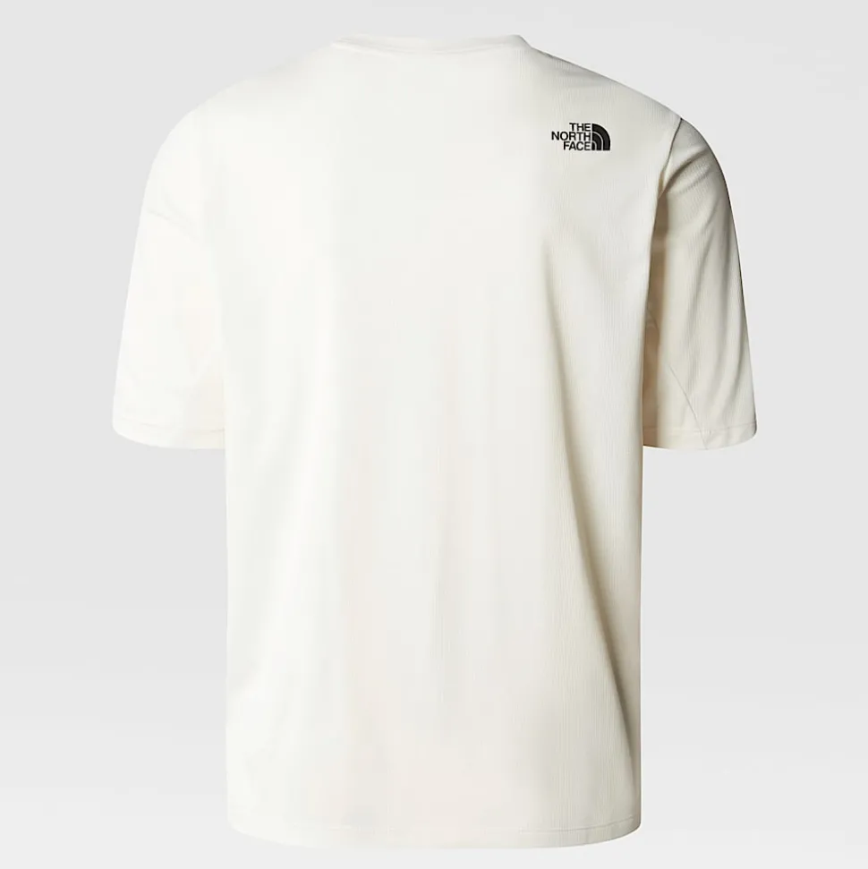 Flash Sale The North Face Pakvenlig LIGHTRANGE™ T-shirt Til Herrer White Dune