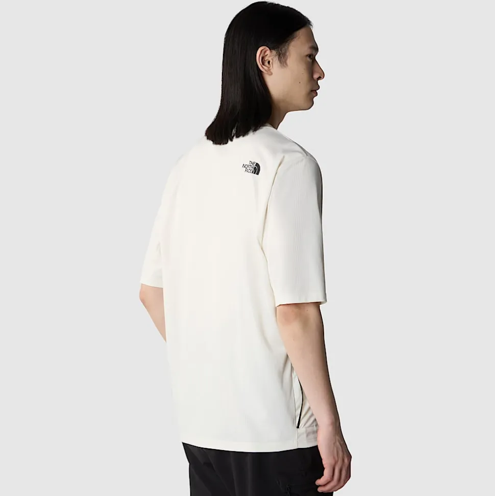 Flash Sale The North Face Pakvenlig LIGHTRANGE™ T-shirt Til Herrer White Dune