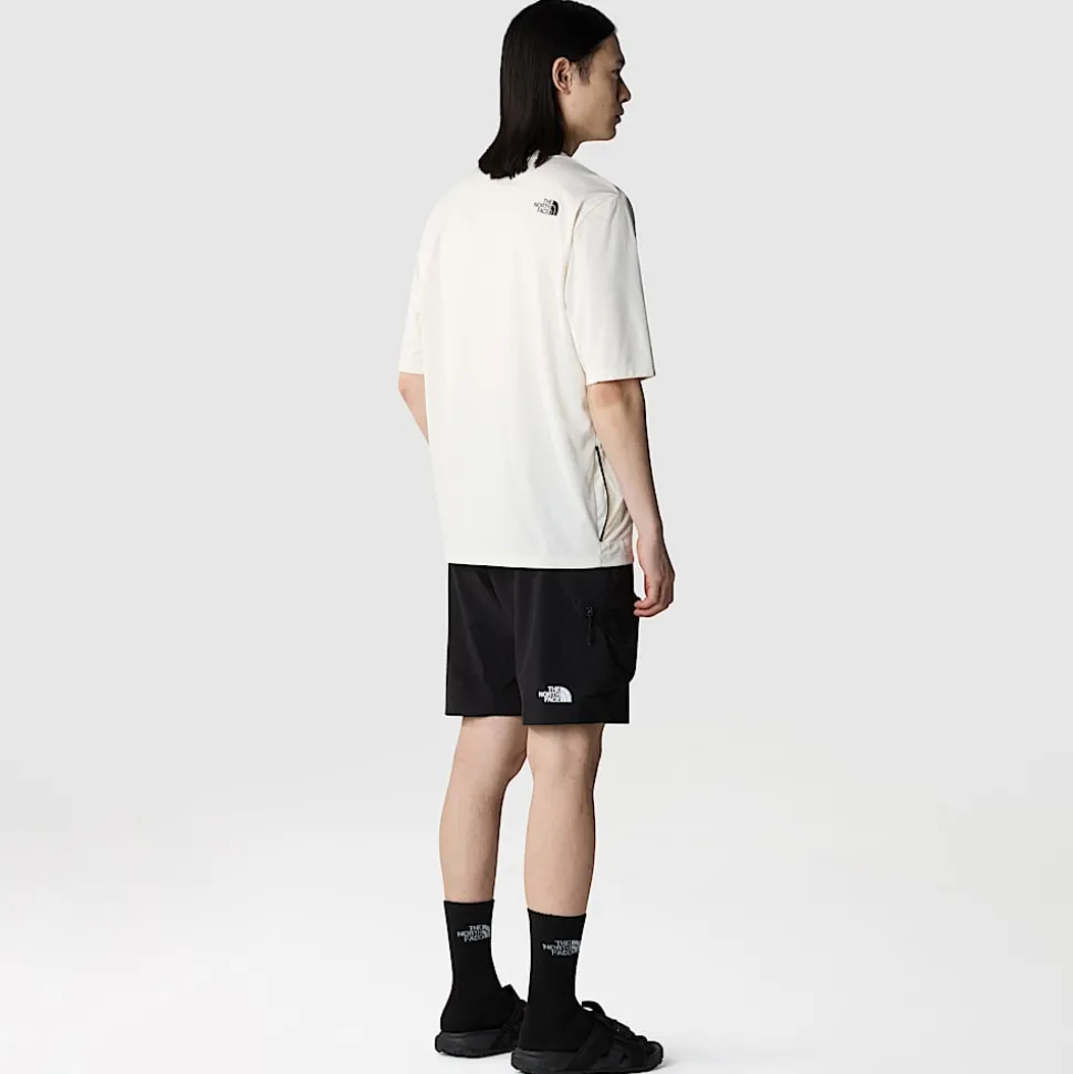 Flash Sale The North Face Pakvenlig LIGHTRANGE™ T-shirt Til Herrer White Dune