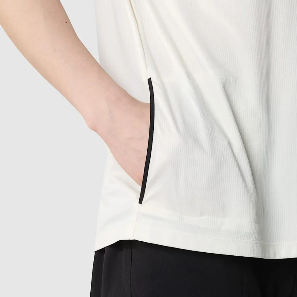 Flash Sale The North Face Pakvenlig LIGHTRANGE™ T-shirt Til Herrer White Dune