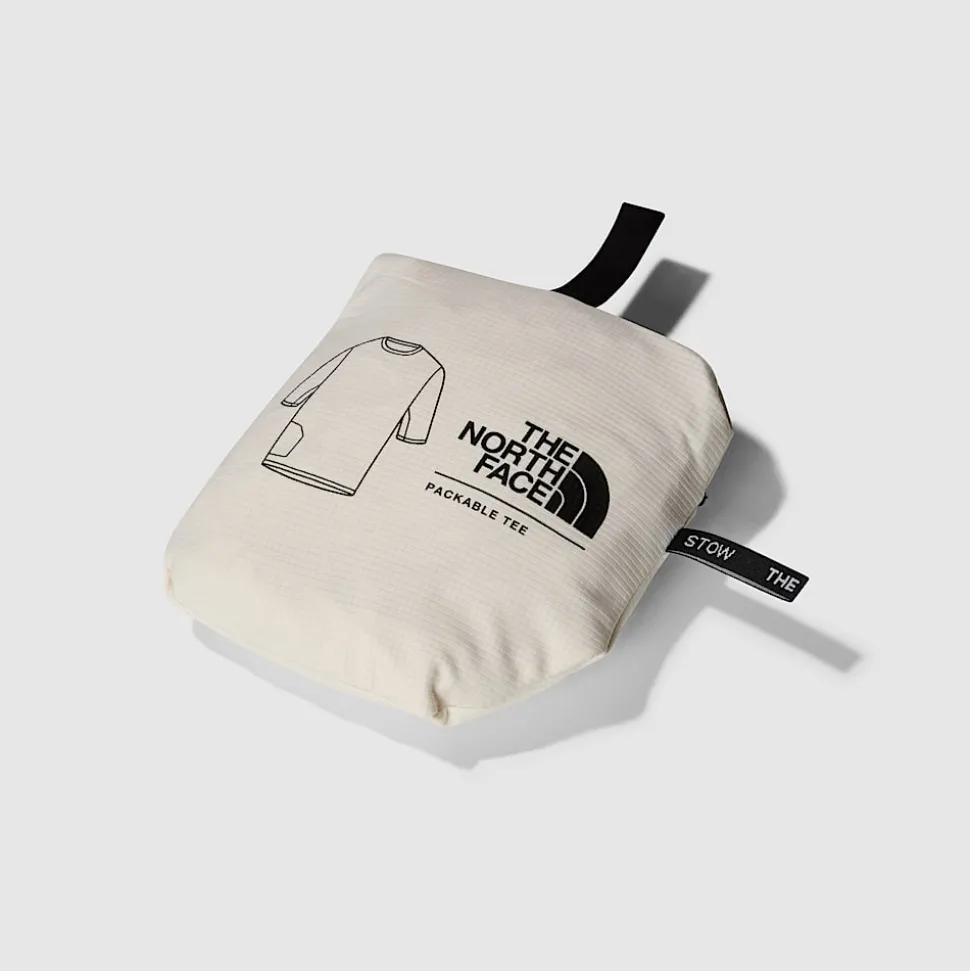 Flash Sale The North Face Pakvenlig LIGHTRANGE™ T-shirt Til Herrer White Dune