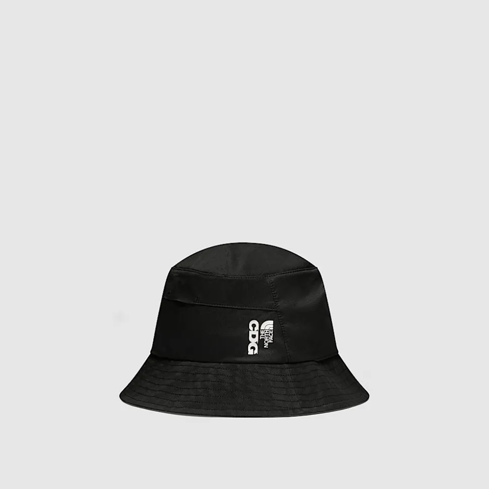 New The North Face Pakvenlig X CDG Ripstop Bøllehat TNF Black