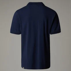 Store The North Face Piquet Polotrøje Til Herrer Summit Navy