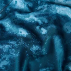 New The North Face Plus Size Flex High Rise Leggings Med Print I Ankellængde Til Damer Mallard Blue Micro Halfdome Print