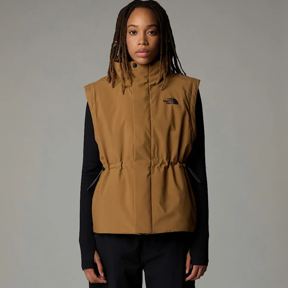 Outlet The North Face Polstret 2-i-1 Convertible Jakke Til Damer UTILITY BROWN