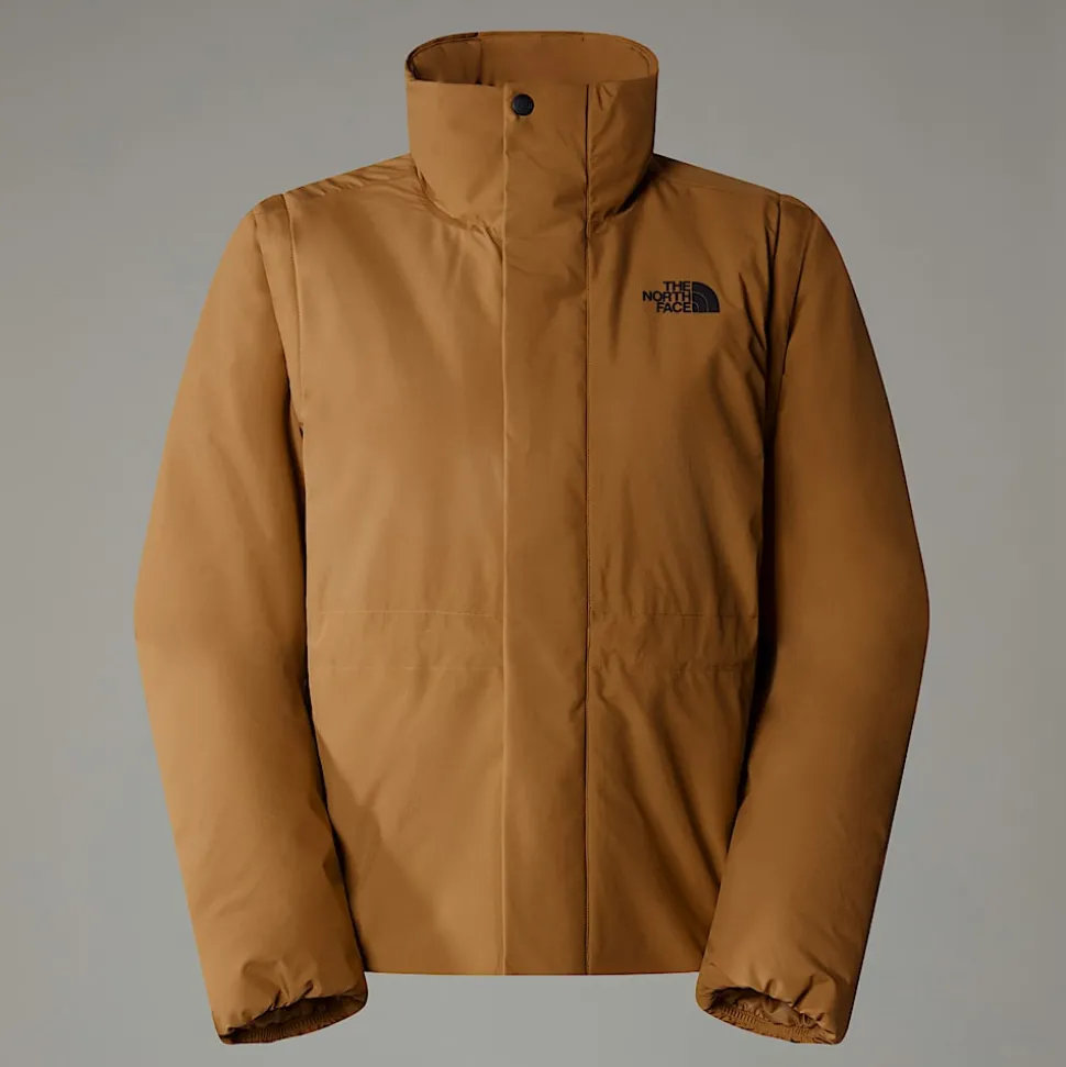 Outlet The North Face Polstret 2-i-1 Convertible Jakke Til Damer UTILITY BROWN