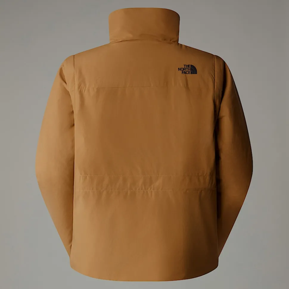 Outlet The North Face Polstret 2-i-1 Convertible Jakke Til Damer UTILITY BROWN