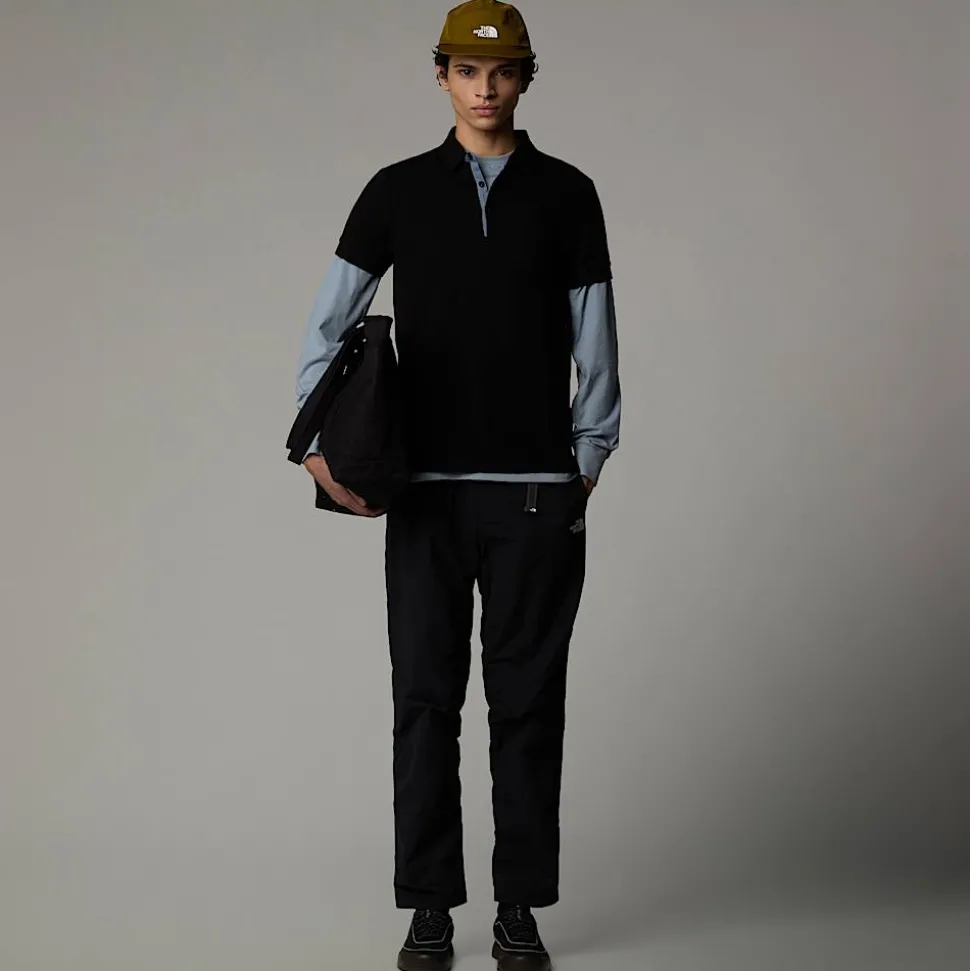 Sale The North Face Premium Piquet Polotrøje Til Herrer TNF Black