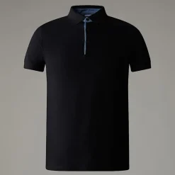 Sale The North Face Premium Piquet Polotrøje Til Herrer TNF Black