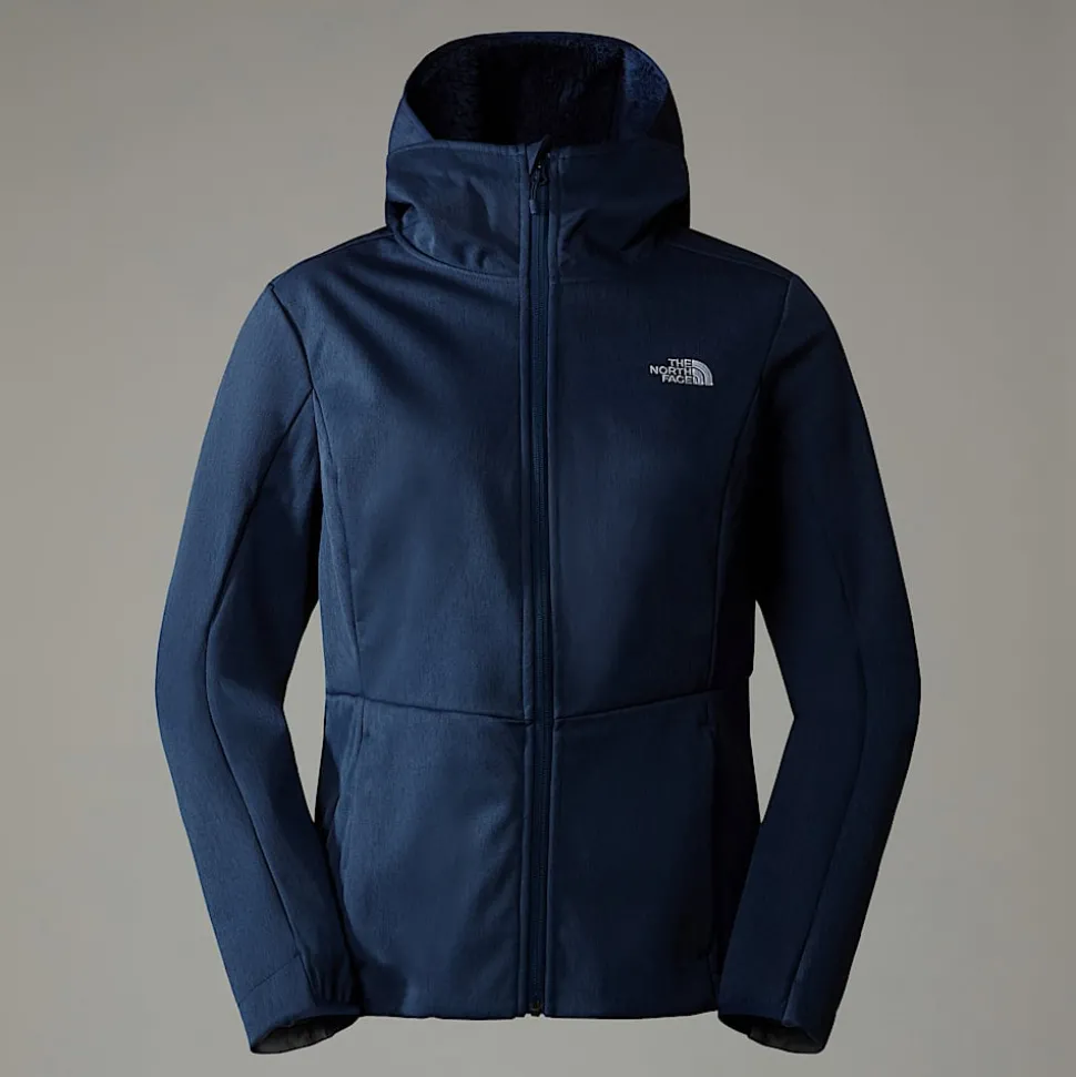 Fashion The North Face Quest Highloft Softshell Jakke Til Damer Summit Navy Heather-NPF