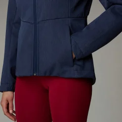 Fashion The North Face Quest Highloft Softshell Jakke Til Damer Summit Navy Heather-NPF