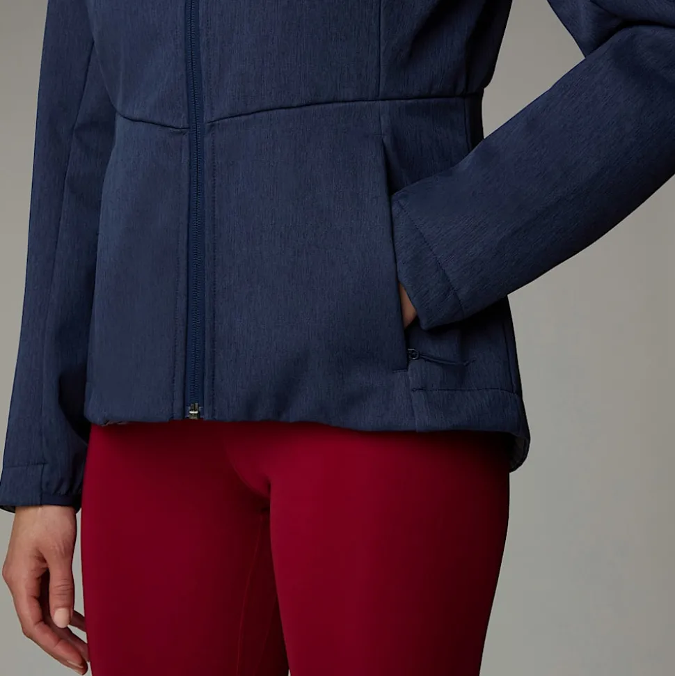 Fashion The North Face Quest Highloft Softshell Jakke Til Damer Summit Navy Heather-NPF