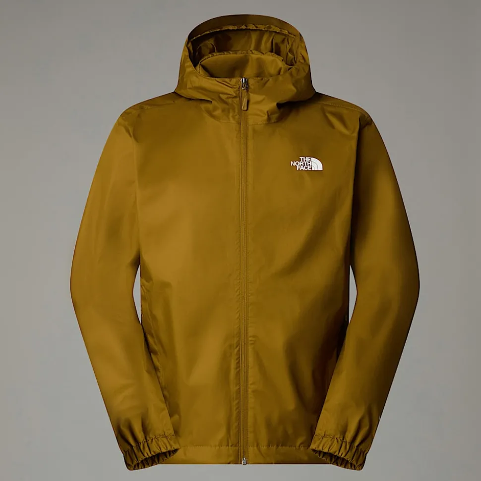 New The North Face Quest Jakke Med Hætte Til Herrer Moss Green