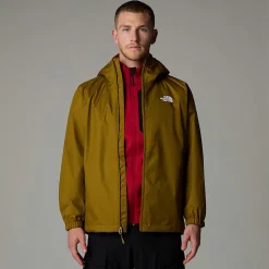 New The North Face Quest Jakke Med Hætte Til Herrer Moss Green