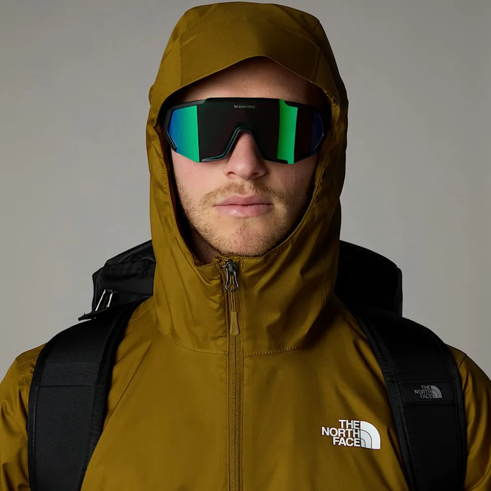 New The North Face Quest Jakke Med Hætte Til Herrer Moss Green