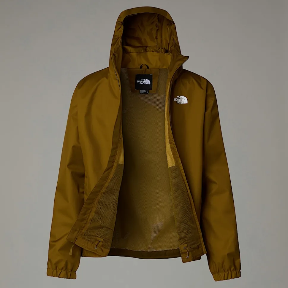 New The North Face Quest Jakke Med Hætte Til Herrer Moss Green