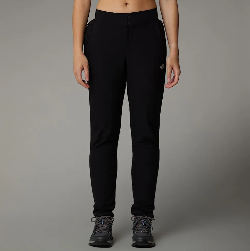 Clearance The North Face Quest Slim Softshell Bukser Til Damer TNF Black-NPF