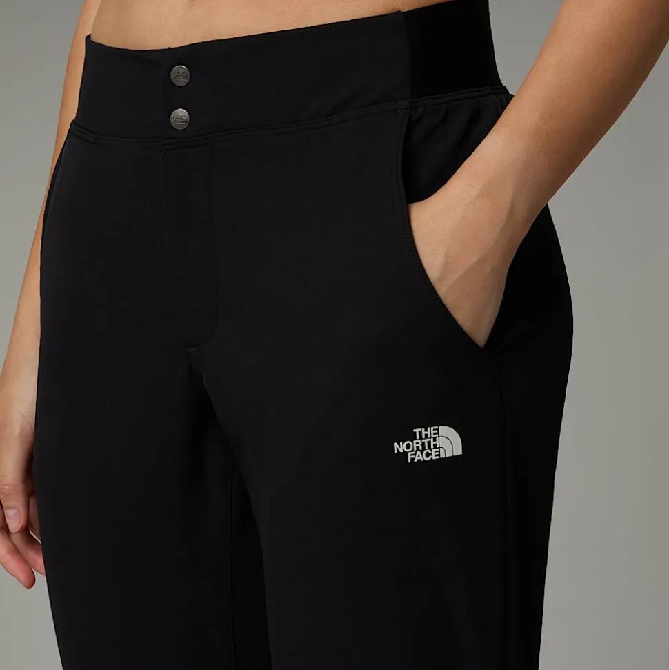 Clearance The North Face Quest Slim Softshell Bukser Til Damer TNF Black-NPF