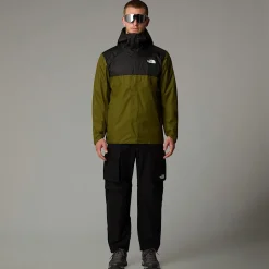 Online The North Face Quest Zip-In Jakke Til Herrer Forest Olive-TNF Black