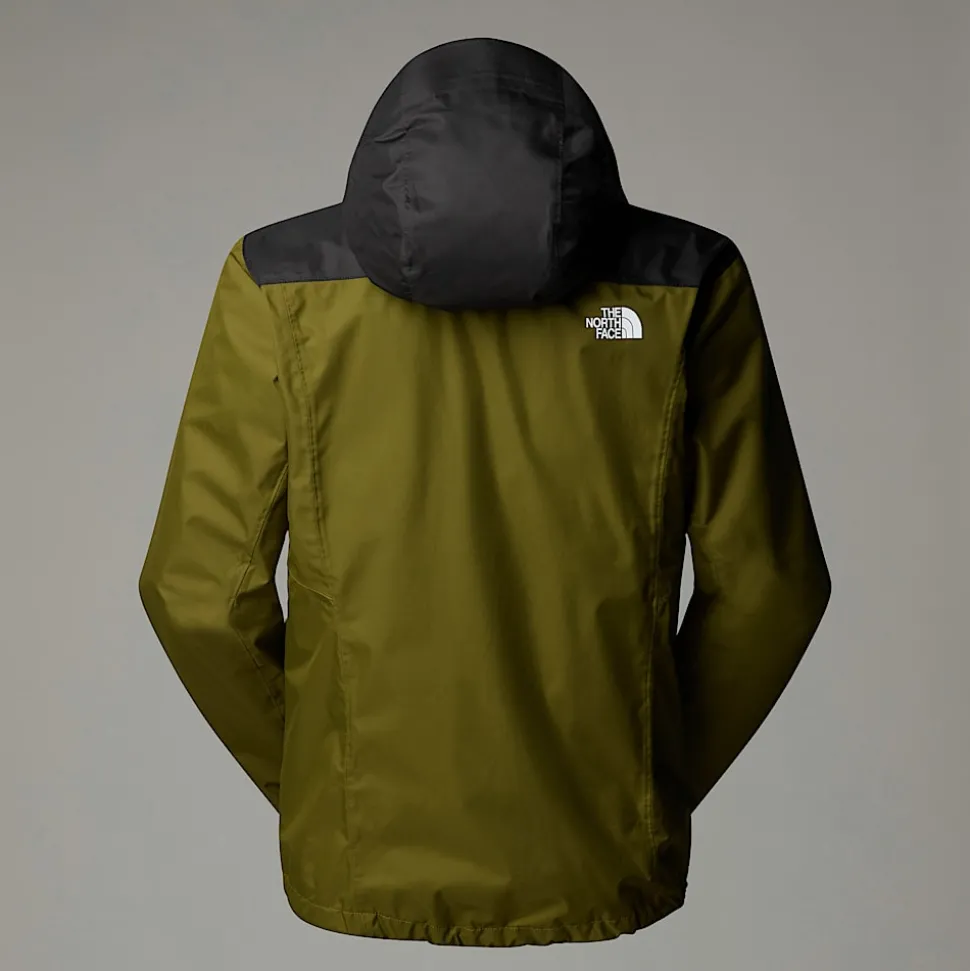 Online The North Face Quest Zip-In Jakke Til Herrer Forest Olive-TNF Black