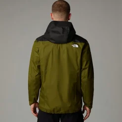 Online The North Face Quest Zip-In Jakke Til Herrer Forest Olive-TNF Black