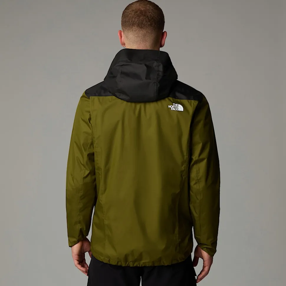 Online The North Face Quest Zip-In Jakke Til Herrer Forest Olive-TNF Black