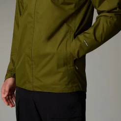 Online The North Face Quest Zip-In Jakke Til Herrer Forest Olive-TNF Black