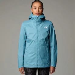Discount The North Face Quest Zip-In Triclimate® Jakke Til Damer Algae Blue-Midnight Petrol