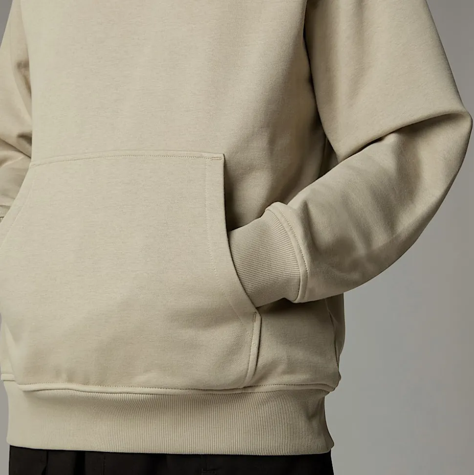 Sale The North Face Raglan Redbox Graphic Hættetrøje Til Herrer Clay Grey-TNF Black 3D Summit Mesh Print