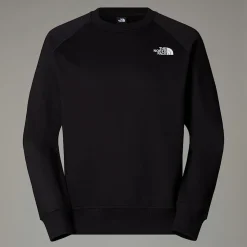 Best Sale The North Face Raglan Redbox Sweatshirt Til Herrer TNF Black
