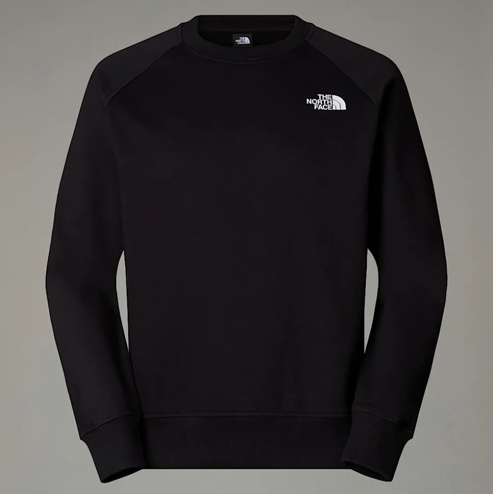 Best Sale The North Face Raglan Redbox Sweatshirt Til Herrer TNF Black