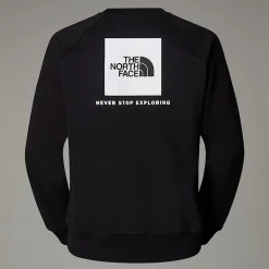 Best Sale The North Face Raglan Redbox Sweatshirt Til Herrer TNF Black