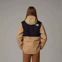 Shop The North Face Rain Zip-In Jakke Til Unge Khaki Stone