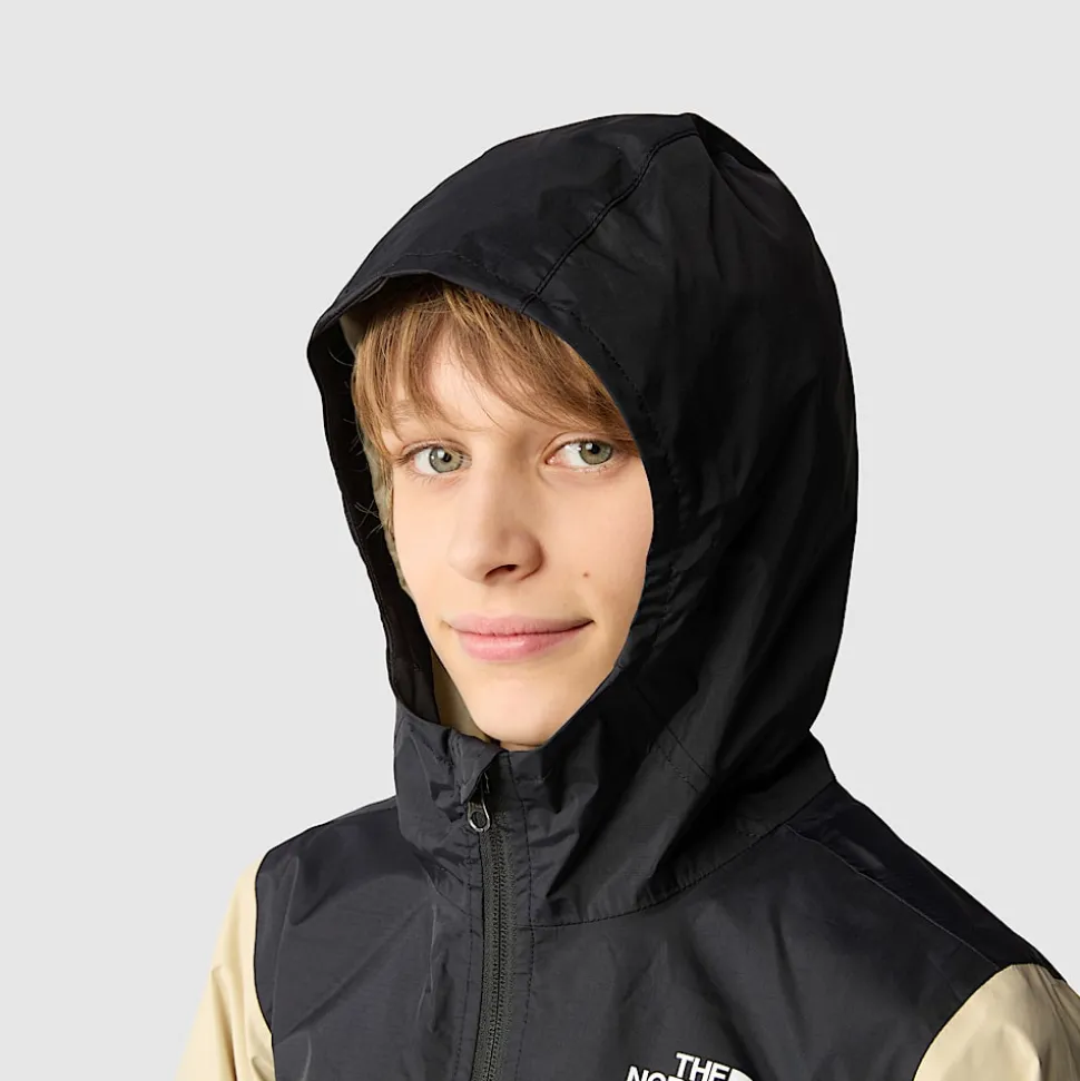 Fashion The North Face Rainwear Skaljakke Til Unge Gravel