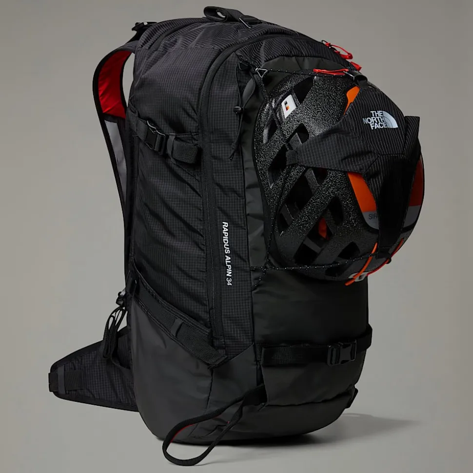 Clearance The North Face Rapidus Alpine 34-liters Rygsæk Asphalt Grey-TNF Black