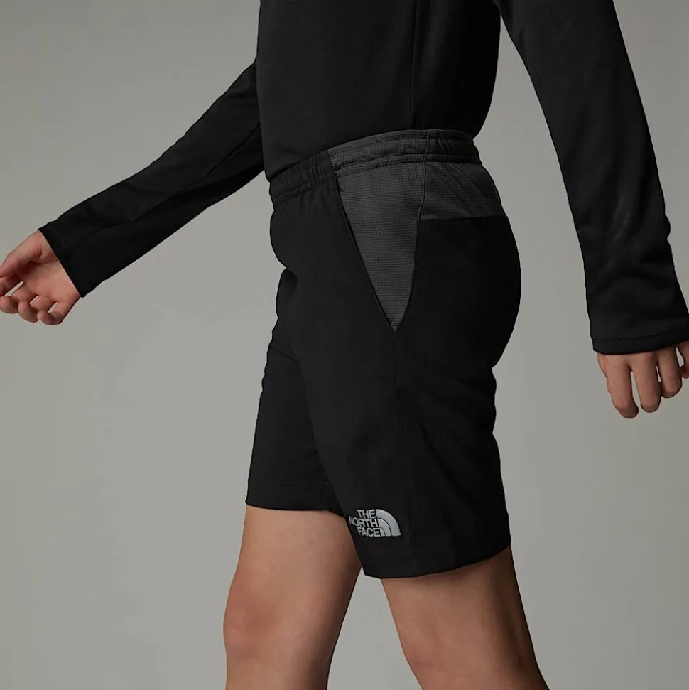Store The North Face Reactor Shorts Til Drenge TNF Black-Asphalt Grey